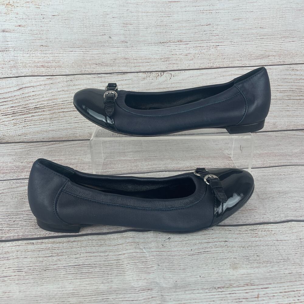 AGL Attilio Giusti Leombruni Monika Cap Toe Womens EU 39.5 US 9.5 Ballerina Flat